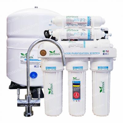 Purotek RO-650P обратный осмос с помпой и минерализатором